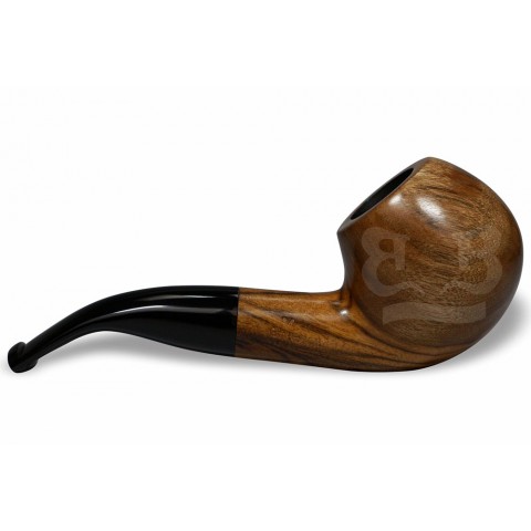 Cachimbo Montana Curvo Encerado (Aceita Filtro 9mm) Piteira Chifre - 5050 PO CH 23
